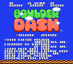 Boulder Dash (U) [T+Rus Chief-Net (01.10.2007)]-video